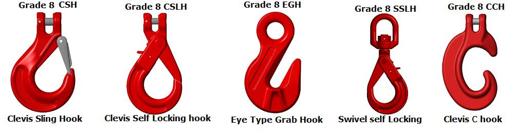 grade 8 chain sling components